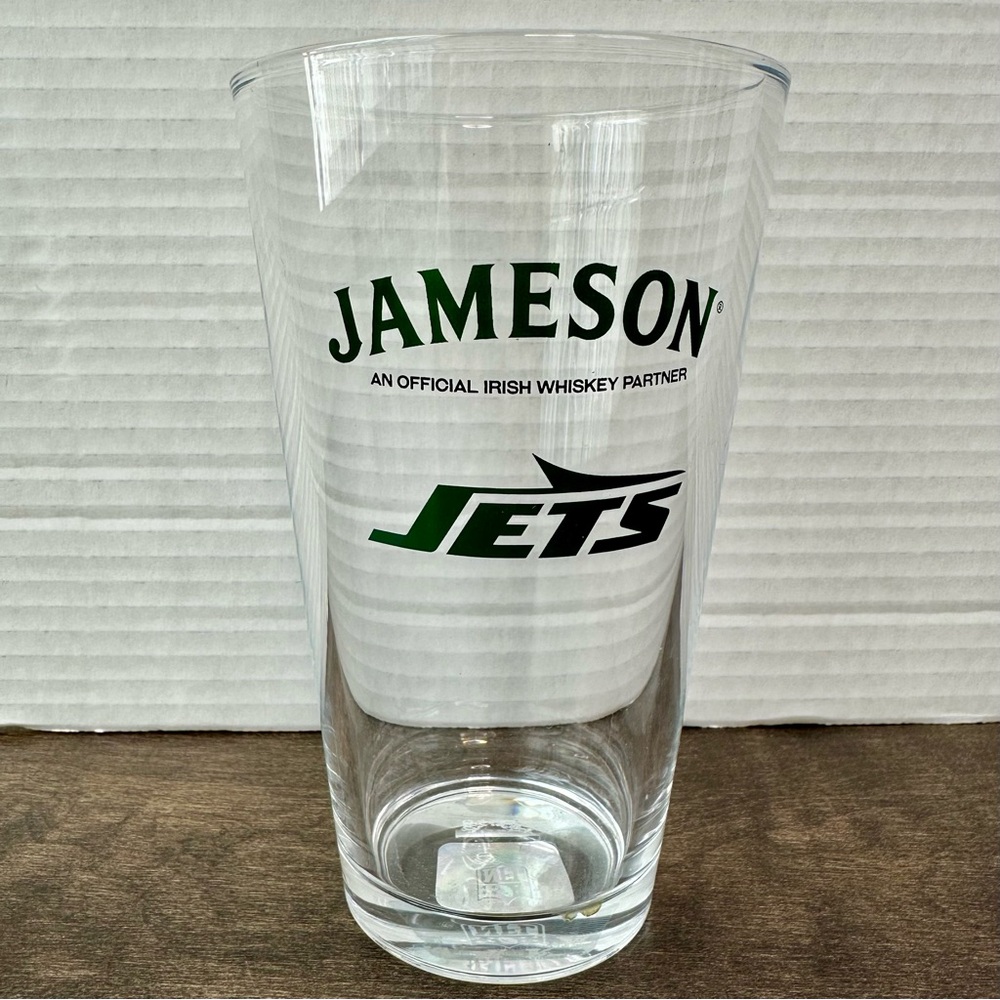 New York Jets / Jameson Pint Glass - NFL - Limited Edition - Never Used